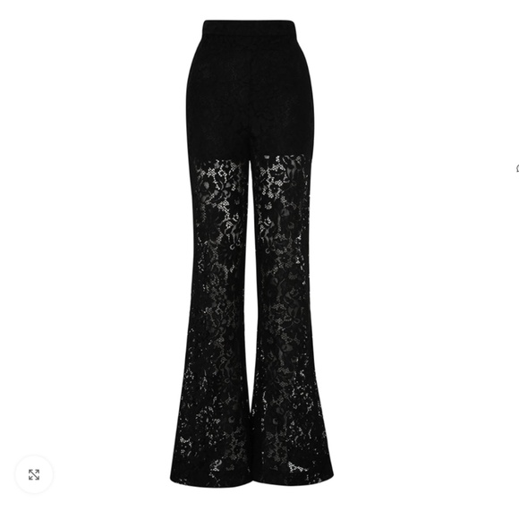 NWT ZIMMERMANN Matchmaker flared lace trousers - Picture 1 of 6